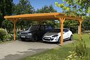 Vorschaubild Skan Holz Odenwald - Design Doppel Carport aus Leimholz Breite 640 cm