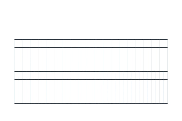 dz Zaunset MILO 8/6/8 Pfosten VAP mit Profilabdeckschiene