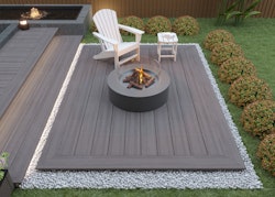 NewTechWood OldWood WPC-Terrassendiele Massiv Silver Ash  23 x 210 mm
