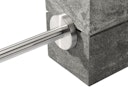 Vorschaubild WESERWABEN® Edelstahlrohr / Rankhilfe 100 cm - für Vario-Line® Classic