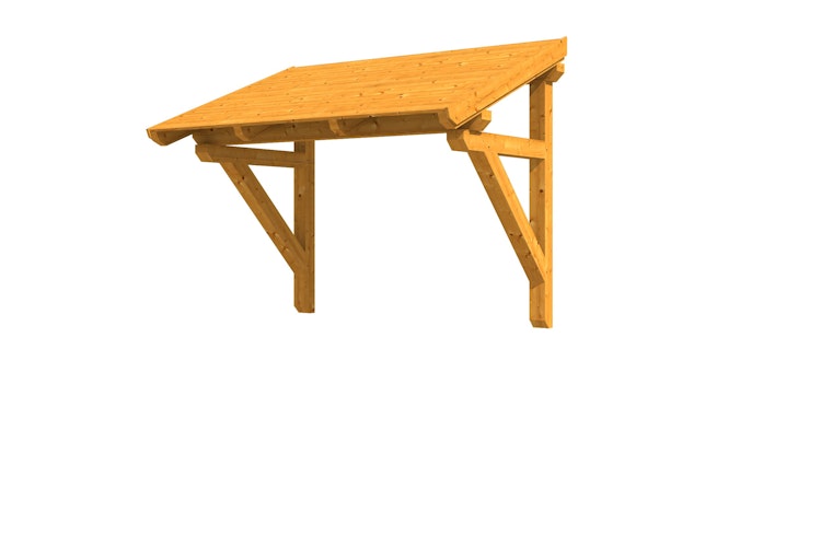 Skan Holz Pultdach Vordach Paderborn