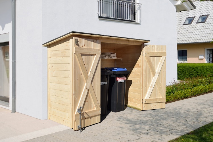 Weka Fahrrad- und Mülltonnenbox 367 - 19 mm