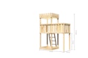 Vorschaubild Akubi Kinderspielturm Ritterburg Löwenherz mit Anbauplattform