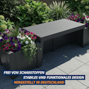 Vorschaubild KHW Gartenbank Berlin inkl. Pflanzkästen