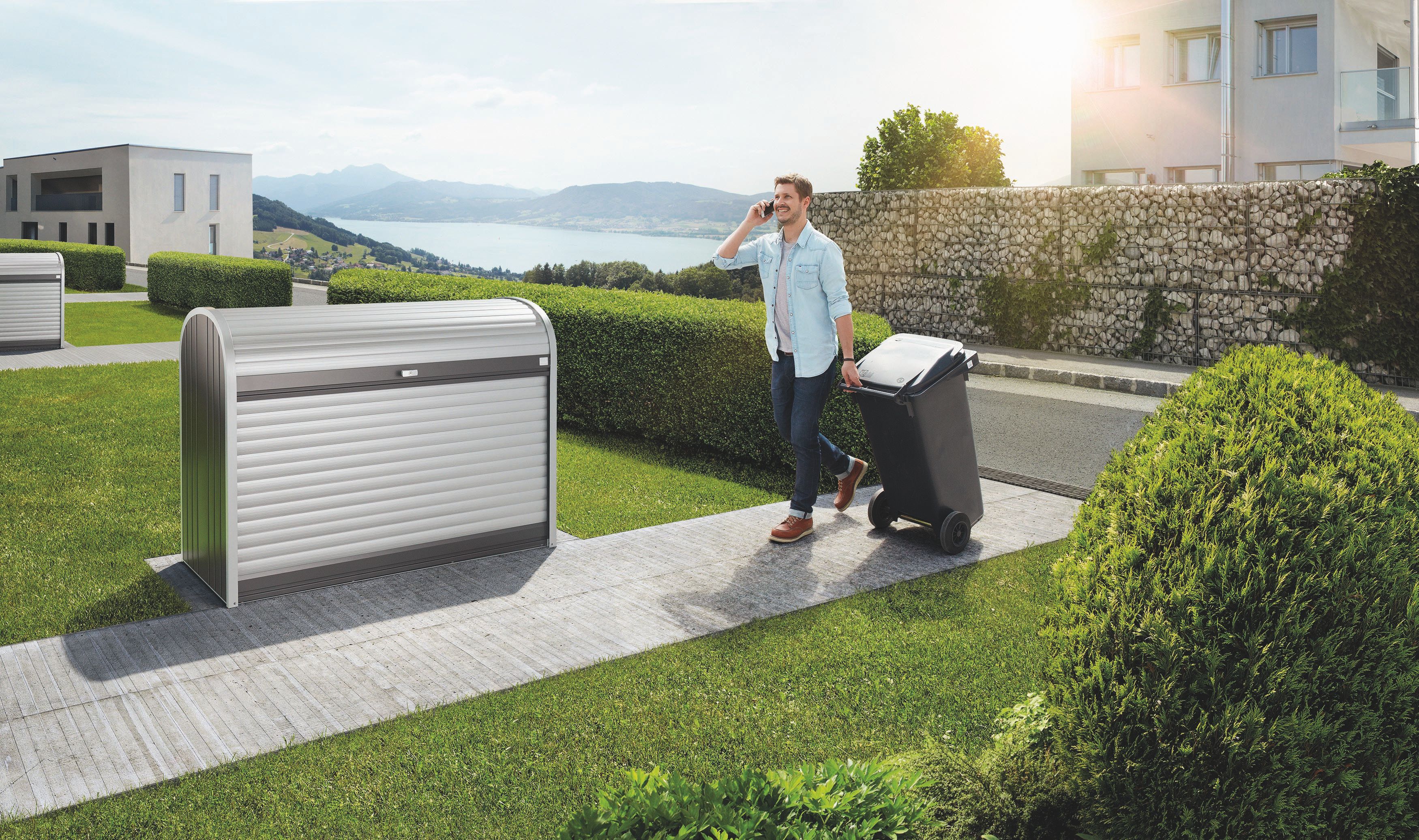 Biohort Geräteschrank Rolladenbox Storemax