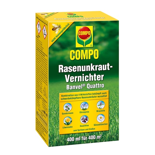 COMPO Rasenunkrautvernichter Banvel Quattro