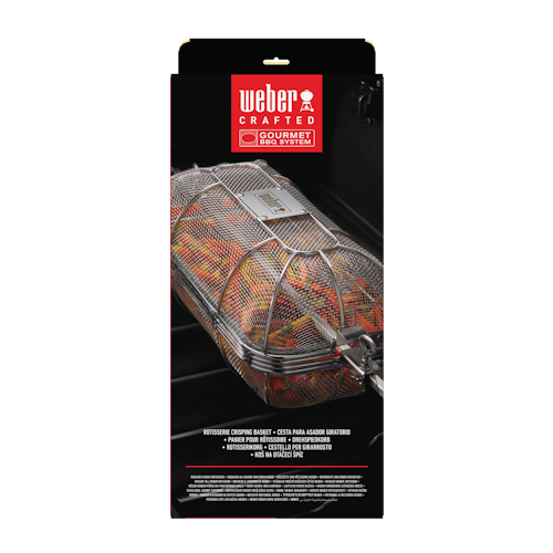 Weber CRAFTED Drehspießkorb - aus feinem Drahtgewebe