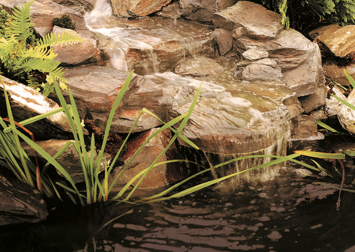 Oase Bachlaufschale Premium Colca Canyon schiefer grün, Rechts 1/2