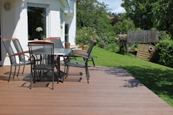 Fiberdeck Premium WPC-Terrassendiele Ipé massiv 23 x 210 mm