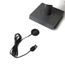 Vorschaubild Konstsmide Monaco USB-Tischleuchte weiß, 2700/3000K, dimmbar, Glas