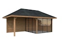 Vorschaubild Palmako Pavillon Bianca 16,6 m² Set 205 Slide - 28 mm