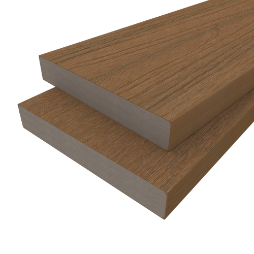 NewTechWood Universal WPC-Terrassendiele Massiv 23 x 138 x 3000 mm