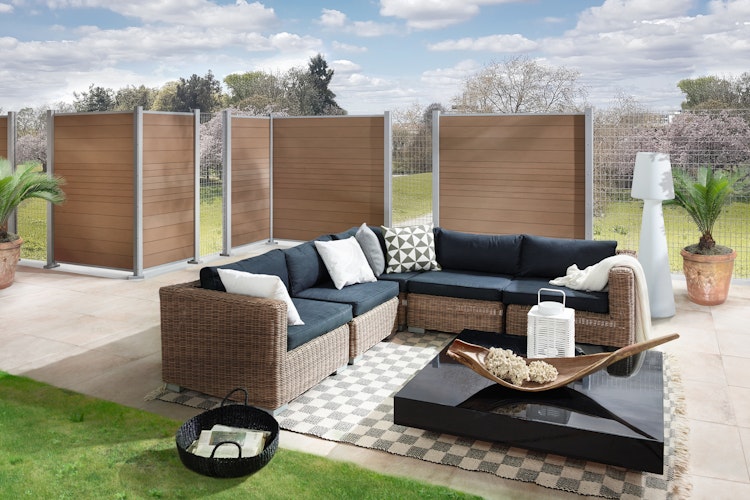 TraumGarten System Eck-Klemmpfosten (90°)