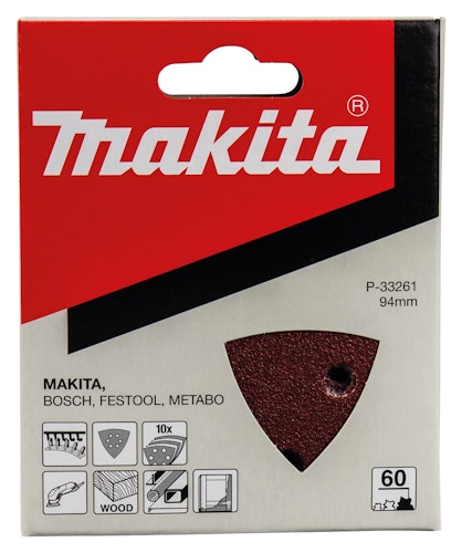 Makita Delta-Schleifpapier Holz/Metall K60 P-33261