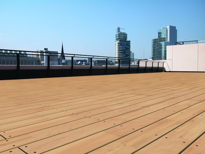 FelixWood®  Terrassendiele Robinie Glatt/Glatt 22 x 120 mm