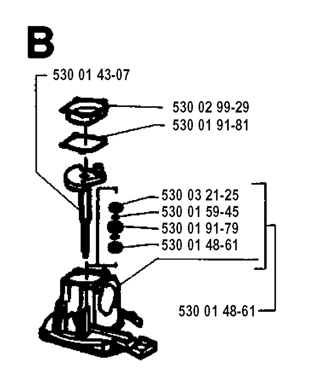 Explosionszeichnung Ersatzteile