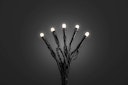 Vorschaubild Konstsmide Weihnachtsbeleuchtung  Micro LED Lichterkette gefrostete 40 warmweiße Dioden