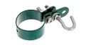Vorschaubild Alberts® Schelle,Befestigung v. Geflechtspannstäben an Pfosten,verzinkt,grün Kst.b.,⌀42mm 655617
