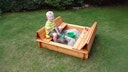 Vorschaubild Weka Sandkasten 196 B 100 x 100 cm