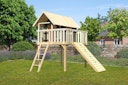 Vorschaubild Akubi Stelzenhaus Fidel mit Satteldach inkl. Holzrampe