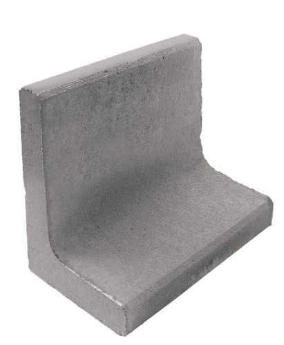 Diephaus L-Stein GRAU 40/40/30/7 CM