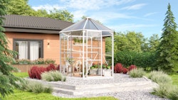 Vitavia Gewächshaus Juno/Hera 4500 inkl. Stahlfundament - 4,5 m²