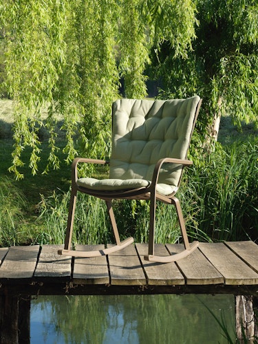 NARDI Kufen-Set FOLIO ROCKING, Kunststoff Tabacco - Abverkauf