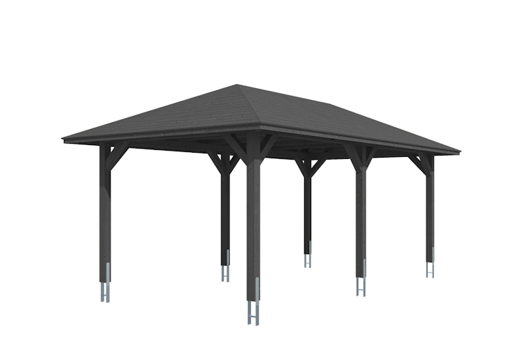 Skan Holz Carport Taunus 374 x 656 cm