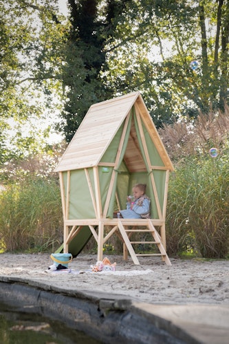 EXIT Yuki 300 Spielhaus mit Rutsche