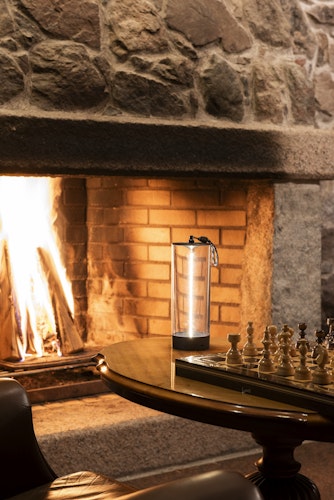 Konstsmide Tischlampe Edison S anthrazit