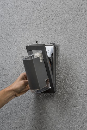 Konstsmide Wandleuchte Potenza, anthrazit (7987-370)