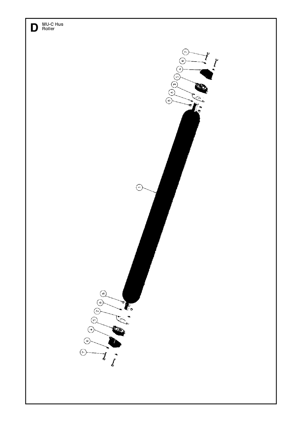 Explosionszeichnung Ersatzteile