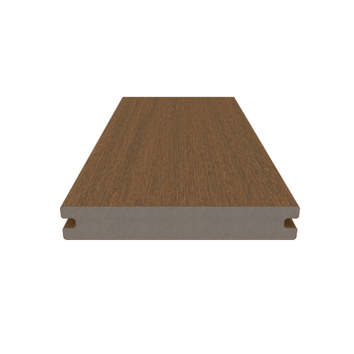 NewTechWood Deluxe Vintage WPC-Terrassendiele Massiv Teak  23 x 138 mm
