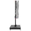 Vorschaubild doppler Pendelschirm myZONE 210 x 210, Aluminium Anthrazit / 100 % Polyester 180 g/m²