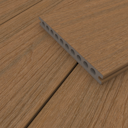 Vorschaubild NewTechWood Gigangte WPC-Terrassendiele Hohlkammer Teak  23 x 210 mm