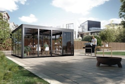 SunElements Design Gewächshaus/Sommergarten SunGarden Modern mit Photovoltaik-Option