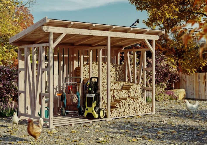 Skan Holz Holzunterstand Max 2