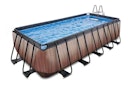 Vorschaubild Exit rechteckiger Rahmenpool mit Sandfilteranlage 540 x 250 cm (Höhe 122cm)