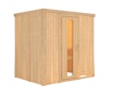Vorschaubild Karibu Sauna Fanja - 68 mm Systemsauna - 230 Volt Plug & Play inkl. 5-teiligem Gratis-Zubehörpaket im Wert von 100 €
