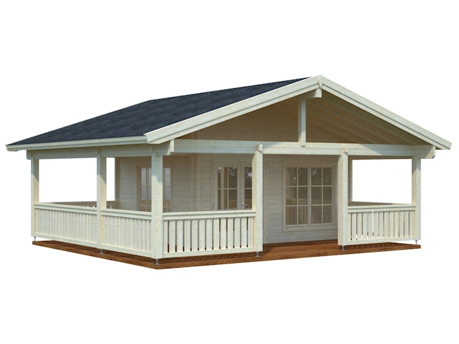 Palmako Ferienhaus Agneta 18,8+28,8 m² - 70 mm