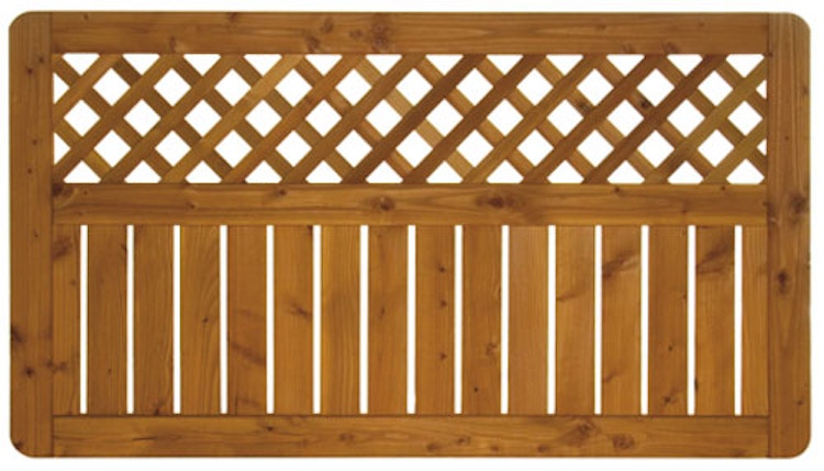 BM Serie Sylt Zaunfeld 180x100 cm