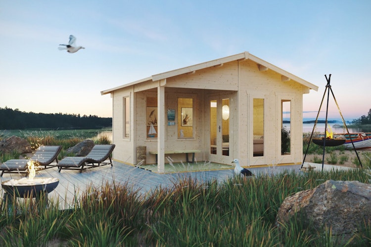 Skan Holz Gartenhaus Utrecht - 28 mm