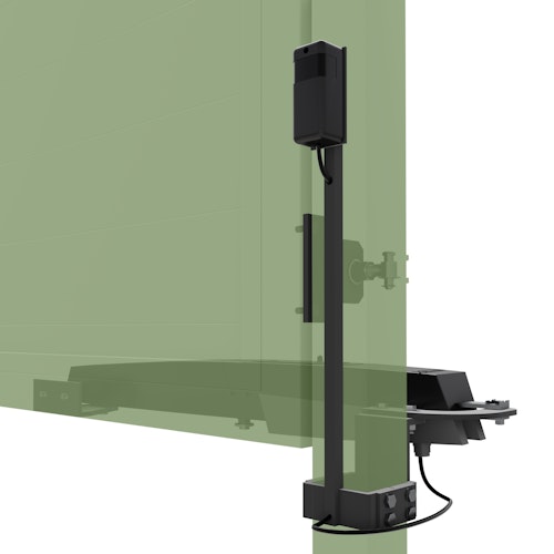 TraumGarten SYSTEM / DESIGN Alu Doppeltor auf Maß mit E-Antrieb
