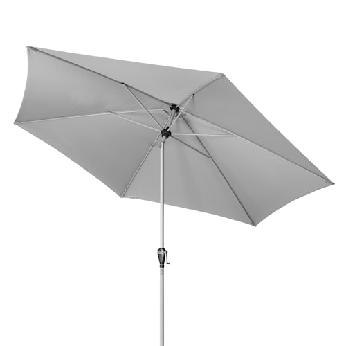 doppler Mittelmastschirm ACTIVE 320 Auto-Tilt, Aluminium Silber / Polyester 180 g/m²