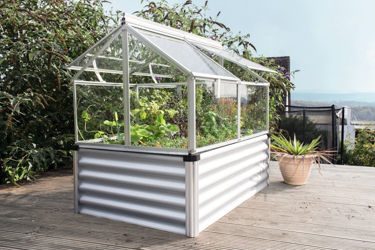 Vitavia Hochfrühbeet Paris mit 4 Dachfenstern B 119 x T 83 x H 72 cm