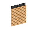 Vorschaubild OSMO Fassade Rautenprofil BLACK STRIPE Kanadische Lärche Sortierung Top - 27 x 96 mm VE 4 Stk.