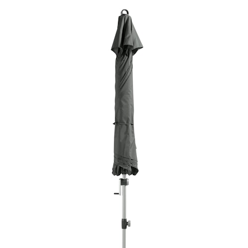 doppler Mittelmastschirm EXPERT 280 Auto-Tilt, Aluminium Silber / 100 % Polyester 180 g/m²
