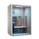Vorschaubild Infraworld Infrarotkabine TrioSol Design 145 Tanne VG inkl. 5-teiligem gratis Zubehörset