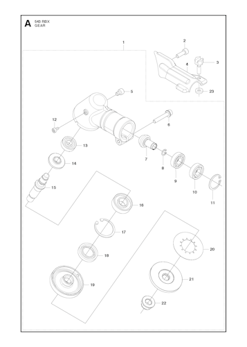 Husqvarna Motorsensen/Freischneider 20130500001 543RBX