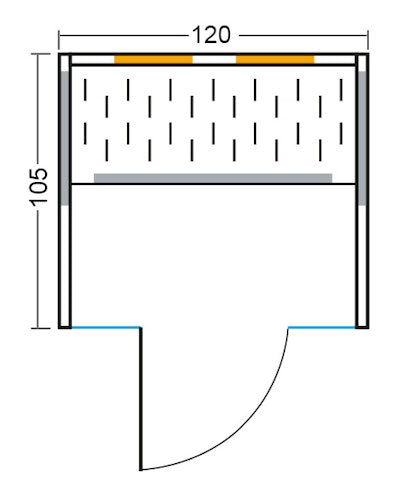 VITALhome Infrarotkabine Sunlight 120 inkl. 5-teiligem gratis Zubehörset